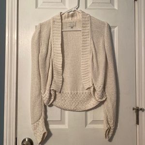 Petite knit sweater.